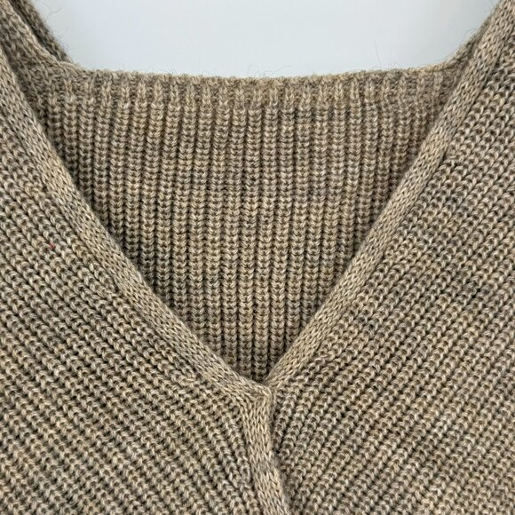 Anthropologie by Anthropologie Twist Front Sweater Set Beige Neutral Size XS - Picture 3 of 16